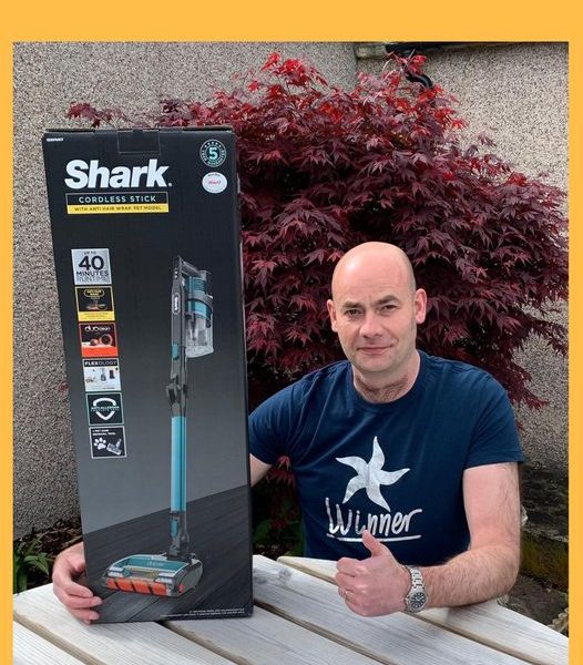 Won a Shark Hoover!