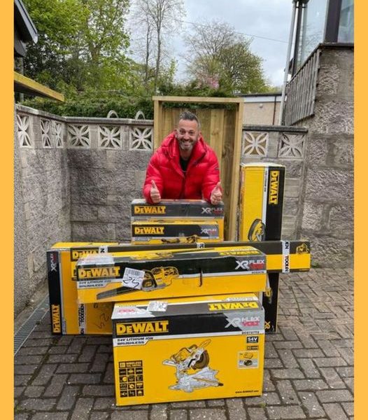 Won the HUGE Dewalt Tool Bundle #2!