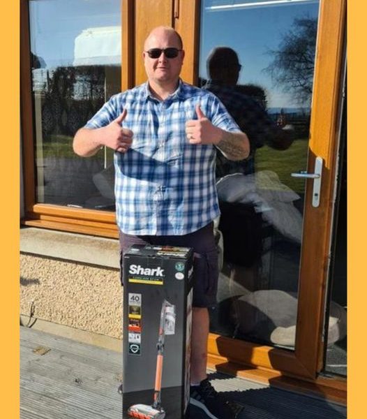 Won a Shark Cordless Vaccum Cleaner!!