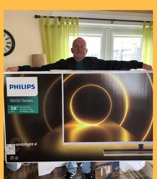Won the 58″ Philips TV!!