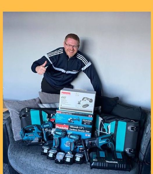 Won the Makita Tool Kit!