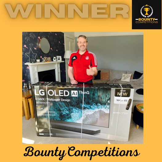 Won the 65″ LG TV!