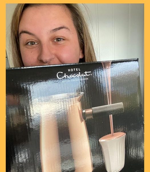 Won the Hot Chocolate Machine and Hot Chocolate Tubs!!