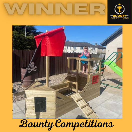 Won the TP Pirate Galleon Wooden Playhouse