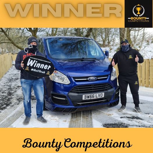 Won the super stylish FORD Transit MSRT van!