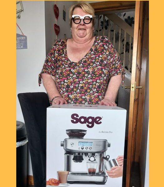 Won the Sage The Barista Pro Espresso Coffee Machine