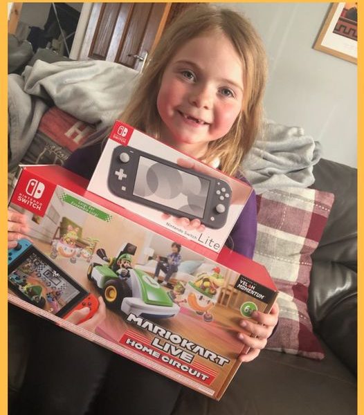 Won a Nintendo Switch Lite Bundle!!