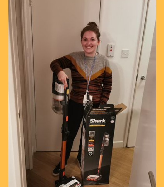 Won a Shark Hoover!!