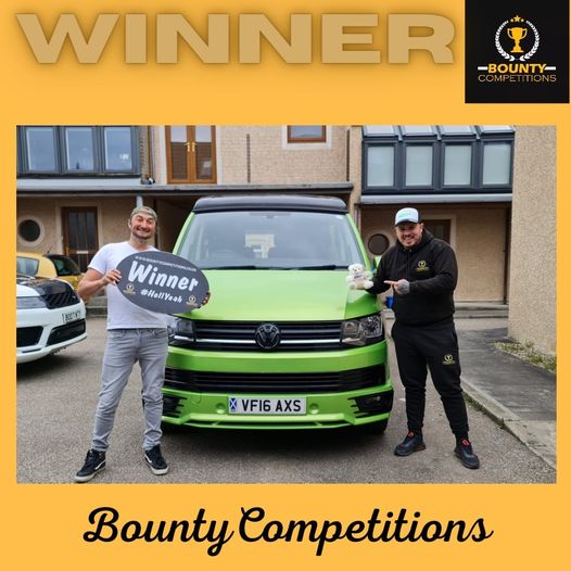 Won the Green VW Camper!!