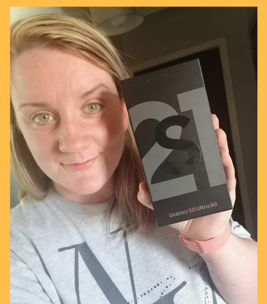 Won the Samsung Galaxy S21 Ultra!!