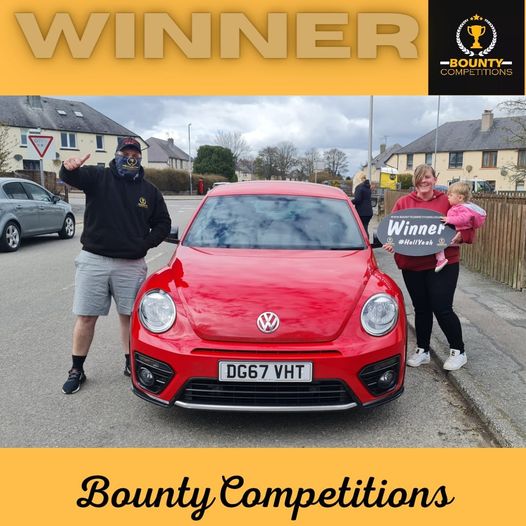 Won the very hard to find VW BEETLE R-Line