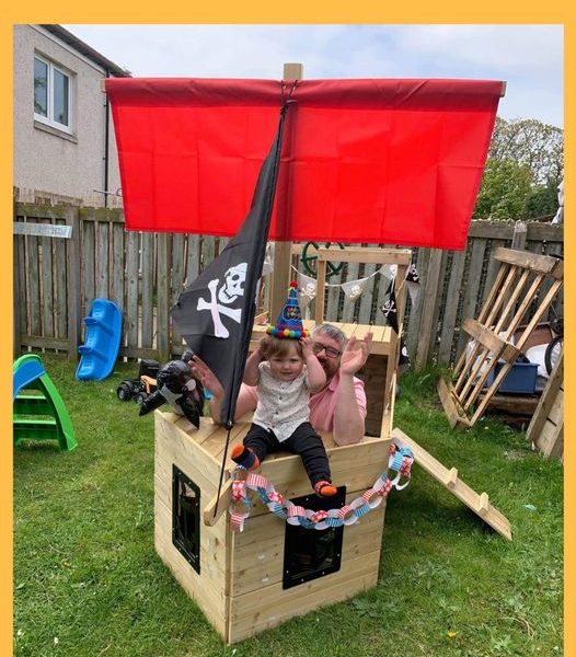 Won the TP Pirate Galleon Wooden Playhouse!!