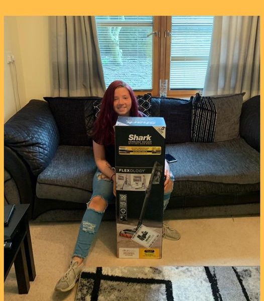 Won a Shark Hoover!!
