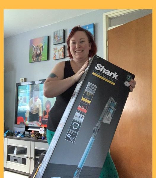 Won a Shark Hoover!