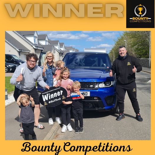 Won the 2017 plate RANGE ROVER SPORT SVR!!