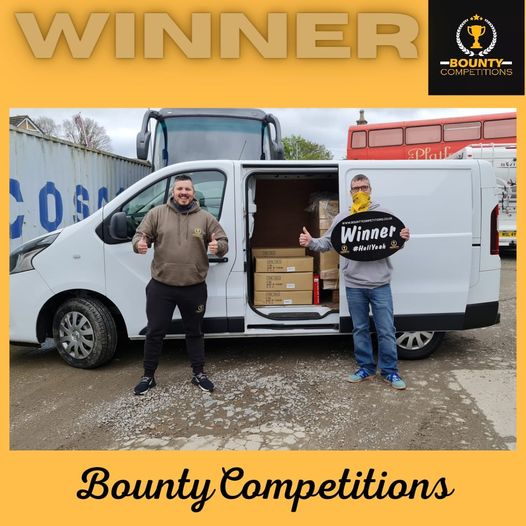 Won the Renault Trafic van with £10K worth of Teng Tools!