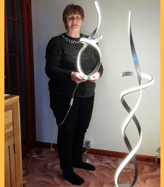 Won the Zkylar LED Floor & Table Lamp!!