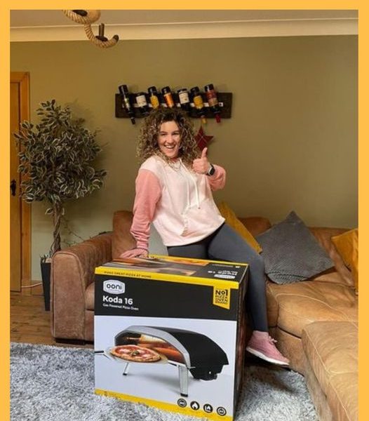 Won the Ooni Koda 16 Gas Powered Pizza Oven!