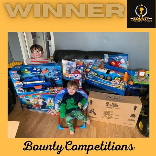 Won the Mega Paw Patrol Bundle!