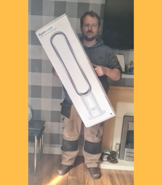 Won the Dyson AM07 Tower Fan – White & Silver #3!
