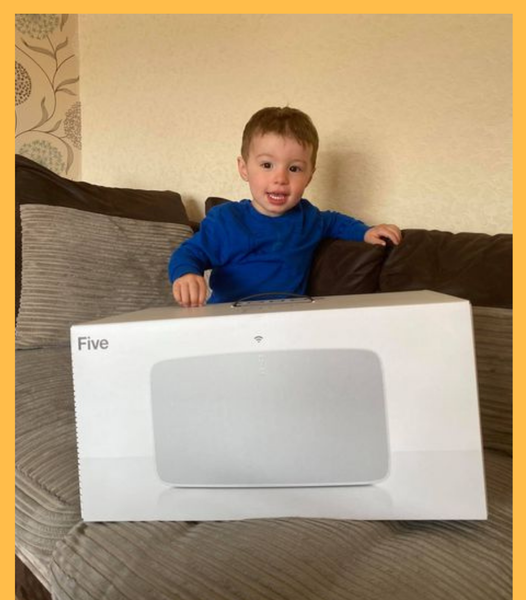 Won the SONOS Five Wireless Multi-room Speaker!