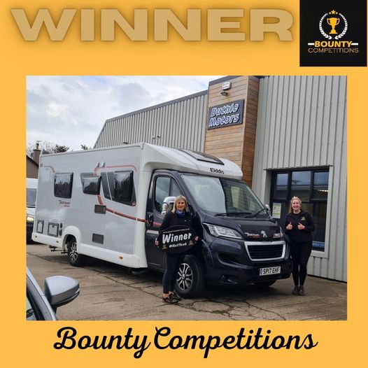 Won the beautiful Peugeot Boxer motorhome!!