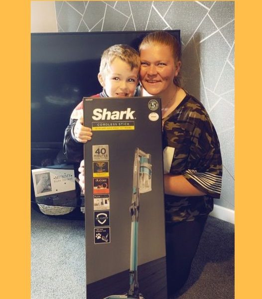 Won a Shark Hoover!