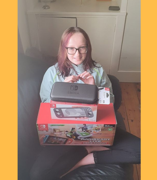 Won a Nintendo Switch Lite Bundle!!