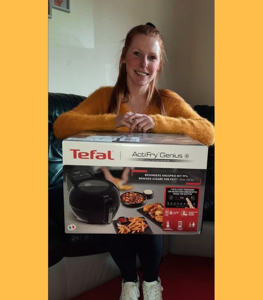 Won the TEFAL ActiFry Genius+ Air Fryer!!