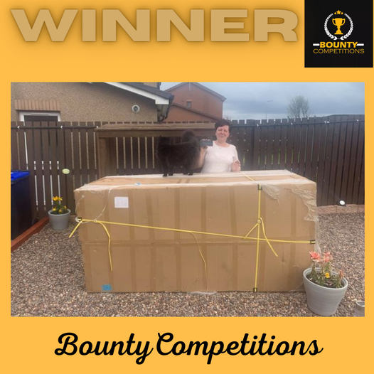 Won the Grey Rattan Corner Sofa and Table Set!!