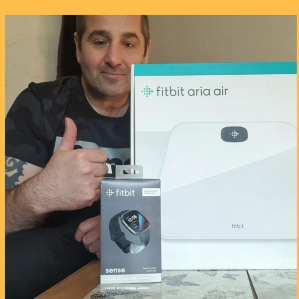 Won the Fitbit Sense Advanced Smartwatch and Aria Air Smart Scale Bundle