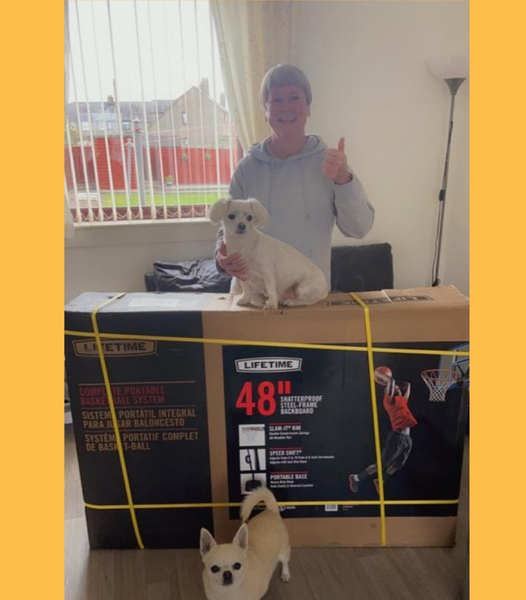 Won the Basketball Bundle!