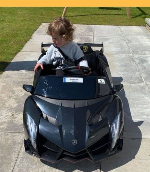 Won the Lamborghini Veneno Kids Ride on!!