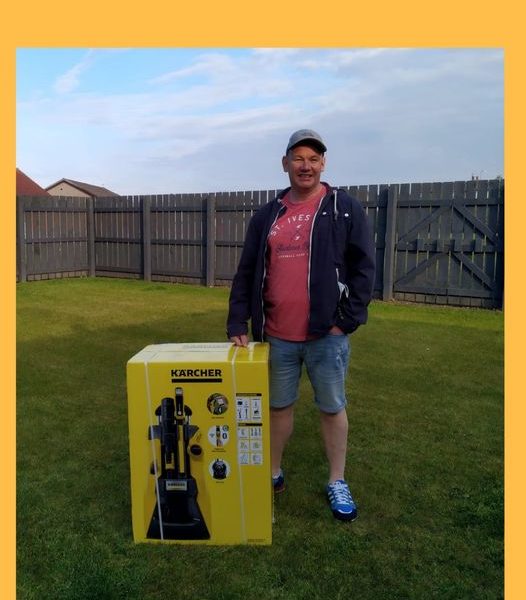 Won the Karcher K7 Premium Smart Control Home Pressure Washer!!