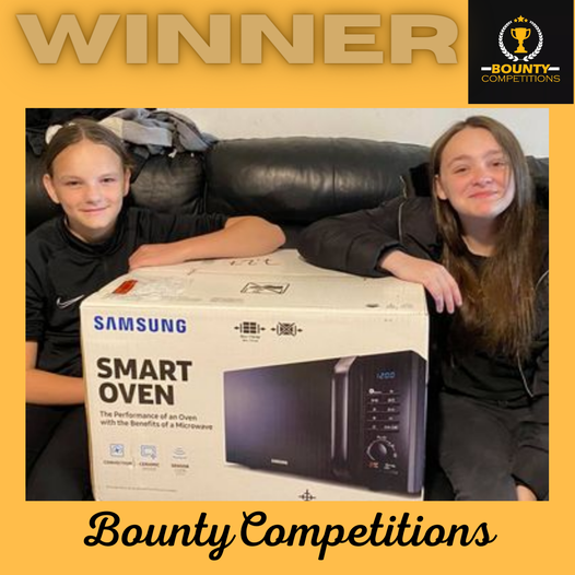 Won the Samsung Microwave with Grill!!