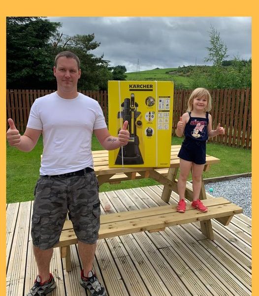 Won the Karcher K7 Premium Smart Control Home Pressure Washer!!