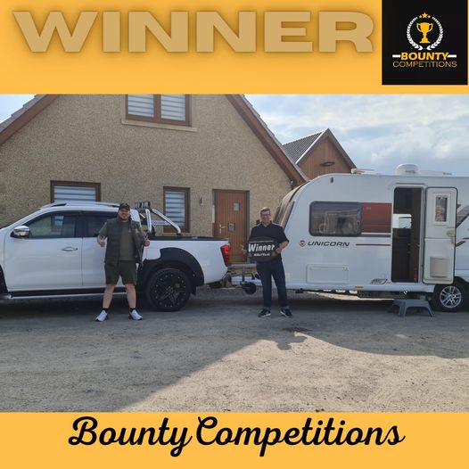 Won the Nissan Navara & Caravan Combo worth over £50K!!