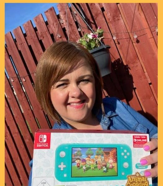 Won the Nintendo Switch Lite Turquoise & Animal Crossing: New Horizons Bundle!!