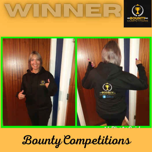 Won a Bounty Competitions Hoodie!!