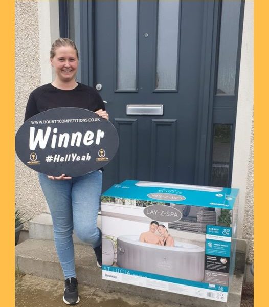 Won the Lay-Z-Spa St Lucia 3 Person Spa!!