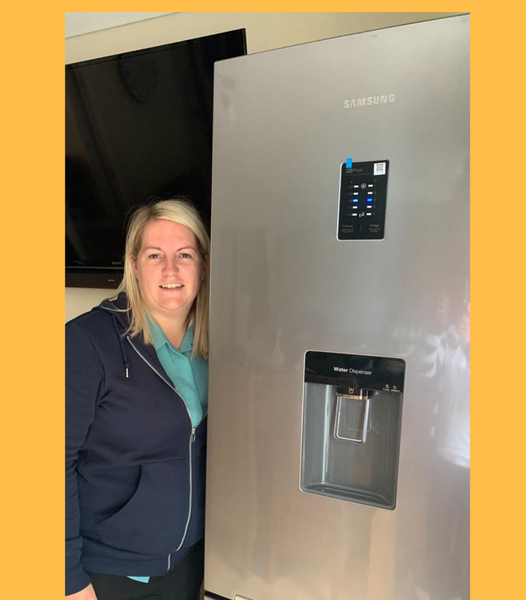 Won a Samsung Fridge Freezer!!