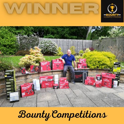 Won the Huuuge Milwaukee Tool Bundle!