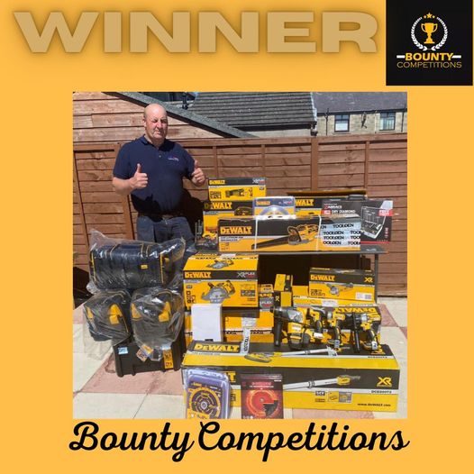 Won the HUGE Dewalt Tool Bundle #4