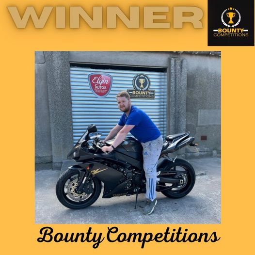 Won the 2008 Yamaha YZF R1!!