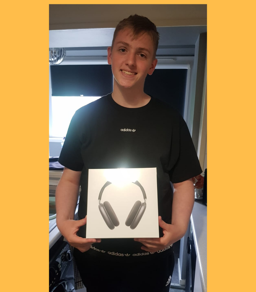 Won the Apple AirPods Max Wireless Headphones!!