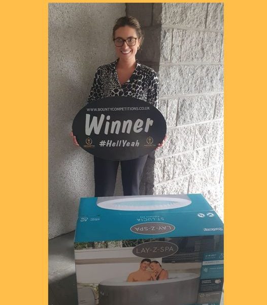 Won the Lay-Z-Spa St Lucia 3 Person Spa!!