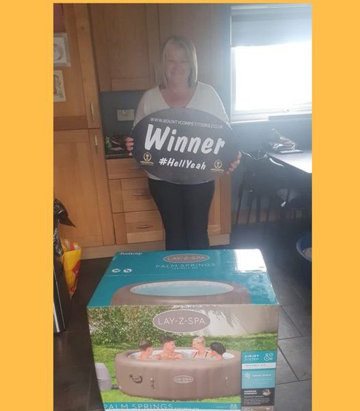 Won the Lay-Z-Spa Palm Springs Hot Tub Spa!!