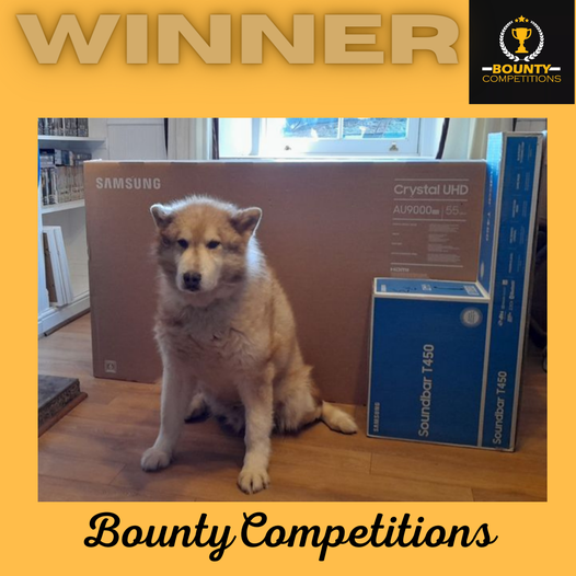 Won the Samsung TV and Soundbar Bundle #4!!