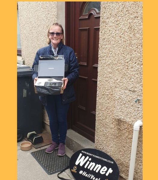 Won the Huuuge Samsung Tech Bundle!