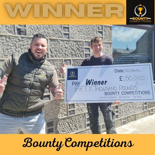 Won a whopping £50,000!!